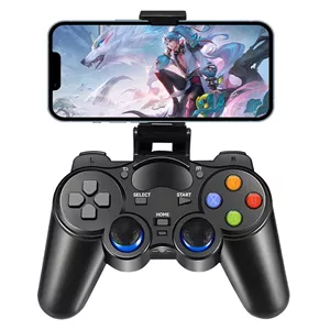 دسته بازی بلوتوثی با نگهدارنده موبایل مناسب برای Android/iOS/PC/PS3/PS4 مدل B50