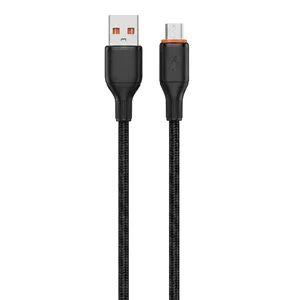کابل شارژ کنفی آندرویدی Micro مدل فست شارژ 3.1 آمپر کینگ سل KC-10