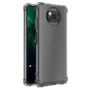 گارد موبایل Xiaomi Poco X3 مدل تمام شفاف کپسول دار