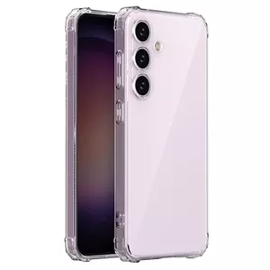 گارد شفاف ایربگ دار برای گوشی Samsung Galaxy A35 مدل ژله ای محافظ لنزدار