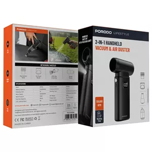 جت فن و جارو شارژی پرودو مدل PDLFST202BK