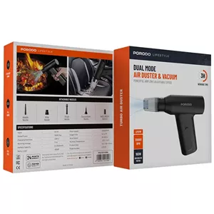 جت فن و جارو شارژی پرودو مدل Porodo Air Duster Vacuum PDLFST179