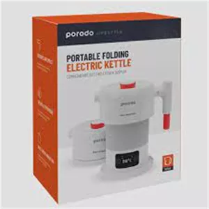 کتری برقی Porodo Lifestyle توان 850 وات با نمایشگر دیجیتال ظرفیت 600ml