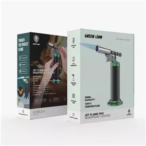 فندک اتمی ضد باد گرین لاین مدل Green Jet Flame PRO Windproof Lighter