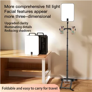 سافت لایت پایه دار و استنددار فوق حرفه ای portable broadcast light YY-3