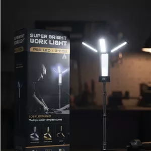 چراغ کار شارژی Super Bright Work Light P50 LED3 COB