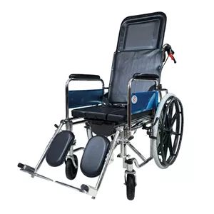 ویلچر برانکاردی JTS608-GC | تاشو، لگن‌دار و برانکاردشو
