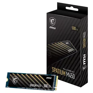 حافظه اس اس دی MSI Spatium M450 500GB