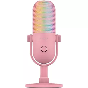میکروفون ریزر RAZER SEIREN V3 CHROMA QUARTZ