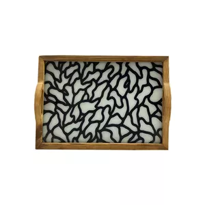 سینی چوبی شکل مستطیل زینو