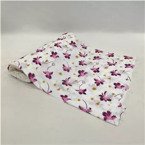 پارچه پرده ای تور گلدار