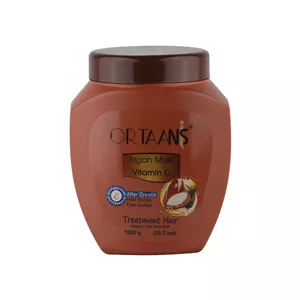 ماسک مو فاقد سولفات اورتانیس مدل آرگان حجم 1000 میلی لیتر