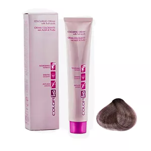 رنگ مو آی ان جی سری خاکستری طبیعی شماره 7.01 حجم 100 میلی لیتر رنگ بلوند خاکستری طبیعی