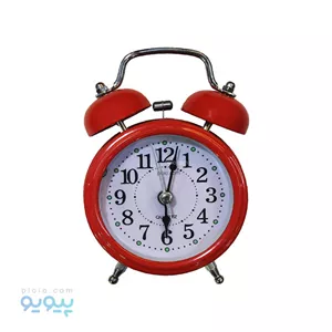 ساعت رومیزی فانتزی کوچک قرمز