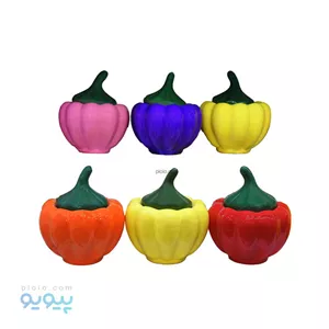 قندان چینی رنگی طرح دلمه عمده وکارتنی