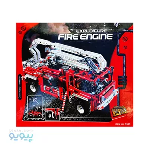 لگو ساختنی ماشین آتش نشانی دکول مدل 3323