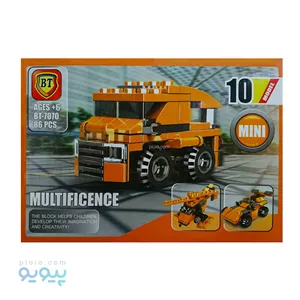 لگو 10 مدل ماشین های نظامی آیتم BT-7070 تک و عمده