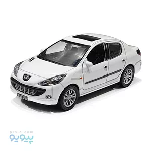 ماکت ماشین فلزی پژو 207 صندوق دار