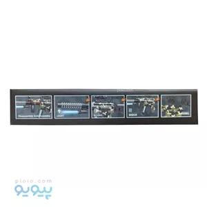 تفنگ اسباب بازی لیزر دار آیتم 2-804 تک و عمده