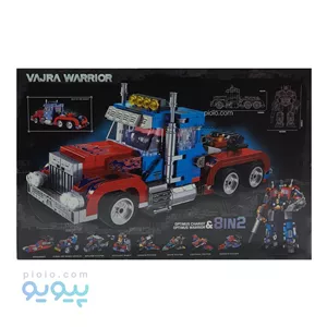 لگو تبدیل شونده 8 در 2 برند vajra warrior آیتم BB305