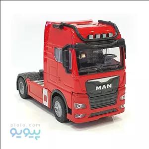 ماکت ماشین سنگین کشنده تریلی مان MAN تک محور