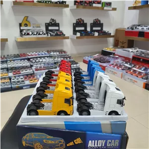 ماکت ماشین سنگین کشنده تریلی ایوکو IVECO تک محور