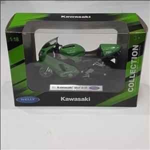 ماکت موتورسیکلت ویلی مدل Kawasaki NINJA ZX-12R 2001