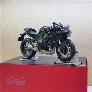 ماکت موتور کاوازاکی نینجا h2 دودزا استارتی مقیاس 1:6