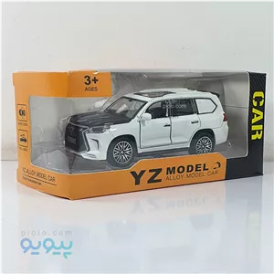 ماشین بازی فلزی لکسوس LX570 برند YZ Model