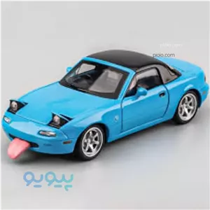 ماکت ماشین فلزی مزدا میاتا MX-5 طرح زبان دار مقیاس 1:24 (Mazda Miata)