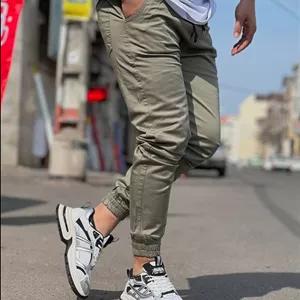 شلوار جاگر کتان سبز سدری | استایل فوق‌العاده شیک ۲۰۲۶