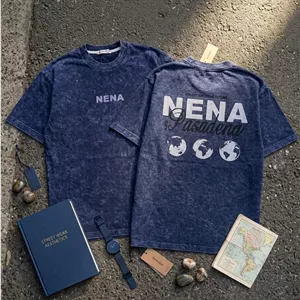 تیشرت لش سنگشور مدل NENA / رنگ آبی کهکشانی