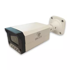 دوربین مداربسته 5 مگاپیکسل IP دید در شب رنگی میکروفون دار مدل CRUZ HA-2458N-POE-Mic DARKLIGHT