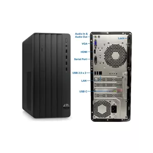کیس کامپیوتر اچ پی مدل HP Pro Tower 290 G9 i5 8GB 256GB SSD Intel UHD