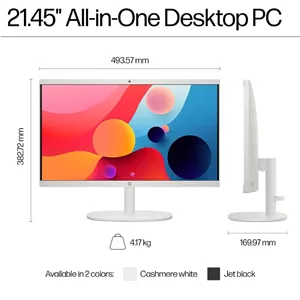 کامپیوتر آل این وان اچ پی 21.5 اینچی مدل HP AIO 22-Dg0000 i3-N300 8GB RAM 512GB SSD Intel UHD Graphic