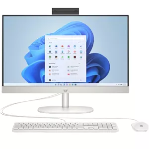 کامپیوتر آل ‌این ‌وان اچ ‌پی ۲۴ اینچی مدل HP 24-CR0115D i5 8GB 512GB SSD Intel UHD