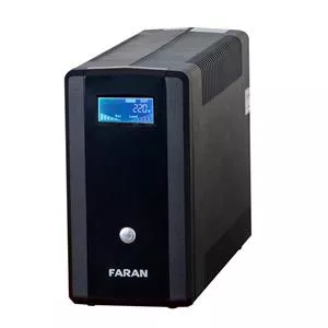 یو پی اس UPS لاین اینتراکتیو مدل تراست فاران دارای 2 عدد باتری داخلی 9 امپر ساعتی  TRUST 1000VA با کیفیت عالی و گارانتی و خدمات پس از فروش شرکتی مخصوص دستگاههای حساس برقی و لیزری سبک
