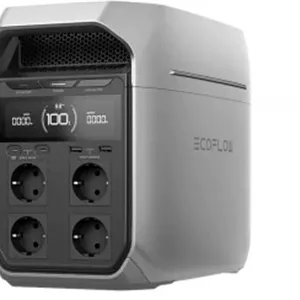 پاور استیشن اکو فلو مدل دلتا POWER STATION DELTA 3 ظرفیت خروجی 1800 وات ساعت ظرفیت باتری 1024 وات ساعت