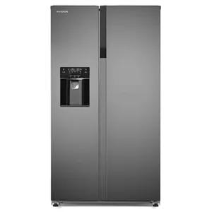 یخچال و فریزر ساید بای ساید ایکس ویژن مدل HS600-SI