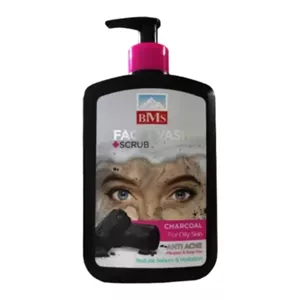 ژل شستشوی صورت بی ام اس مناسب پوست چرب ضدجوش حجم 500 میلی لیتر