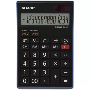ماشین حساب شارپ مدل EL-145T BL