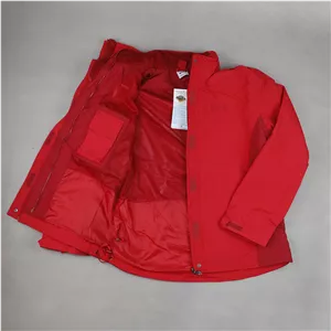 کاپشن دوپوش کوهنوردی ضد آب TOPTEX(سایز 40-42) قرمز