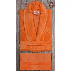 ست حوله حمام پالتویی تک نفره سری پنبه 2 تکه hobby کد101