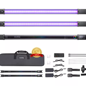 کيت باتومی گودکس Godox TL60 RGB Tube Light Two-Light Kit