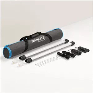  کیت دو تایی نور باتومی نانلایت پاووتیوب Nanlite PavoTube 15C II با گارانتی اصلی