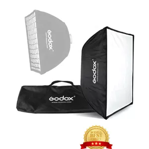 سافت باکس پرتابل گودکس Godox 60x60 گرید دار ( مربع ) 60x60 غیر پرتابل گارانتی سلامت و اصالت کالا