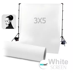 فون عکاسی مخمل سفید 3x5