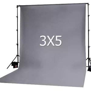 فون عکاسی طوسی 3x5 ( مخمل اروپایی )
