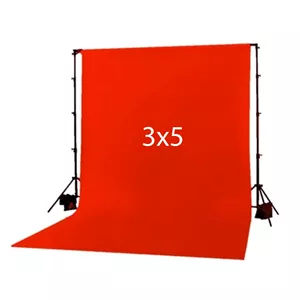 فون عکاسی قرمز 3x5 ( مخمل اروپایی )