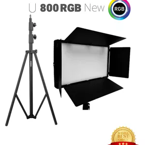 نور فلات Pro LED U800 RGB + حاوی باطری و شارژر و کنترل )